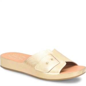 NEW KORK-EASE women mesa sandal in gold